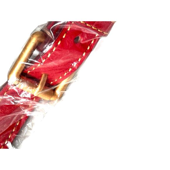 Dooney & Bourke Red Florentine Purse Saddle Leather Crossbody Shoulder Bag NWT - Picture 7 of 10